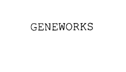 GENEWORKS trademark