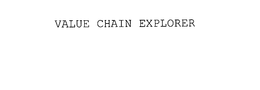 VALUE CHAIN EXPLORER trademark