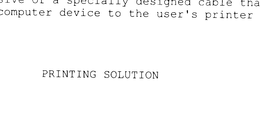 PRINTING SOLUTION trademark