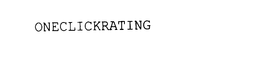 ONECLICKRATING trademark