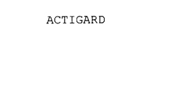 ACTIGARD trademark