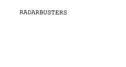 RADARBUSTERS trademark