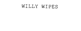 WILLY WIPES trademark
