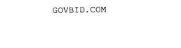 GOVBID.COM trademark