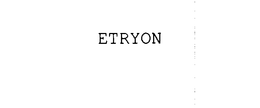ETRYON trademark