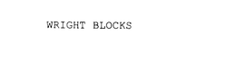 WRIGHT BLOCKS trademark
