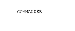 COMMANDER trademark