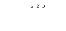 G 2 B trademark