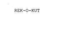REK-O-KUT trademark