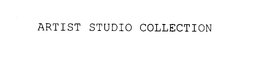 ARTIST STUDIO COLLECTION trademark