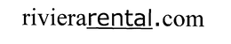 RIVIERA RENTAL.COM trademark