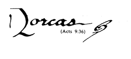 DORCAS ACTS (9:36) CF trademark