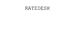 RATEDESK trademark