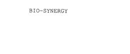 BIO-SYNERGY trademark