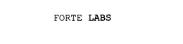 FORTE LABS trademark
