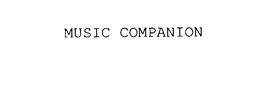 MUSIC COMPANION trademark