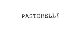 PASTORELLI trademark