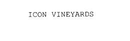 ICON VINEYARDS trademark