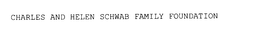 CHARLES AND HELEN SCHWAB FAMILY FOUNDATION trademark