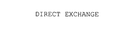 DIRECT EXCHANGE trademark