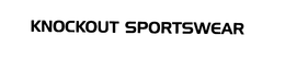 KNOCKOUT SPORTSWEAR trademark