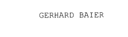 GERHARD BAIER trademark