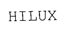 HILUX trademark