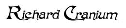 RICHARD CRANIUM trademark