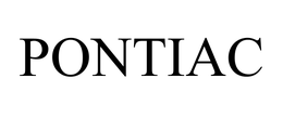 PONTIAC trademark