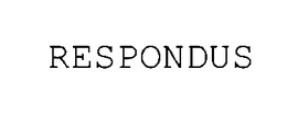 RESPONDUS trademark