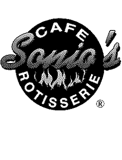 SONIO'S CAFE ROTISSERIE trademark