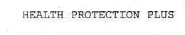 HEALTH PROTECTION PLUS trademark