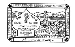 THE HARVEST OF SAFFRON trademark