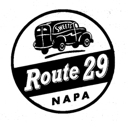 SWEETS ROUTE 29 NAPA trademark