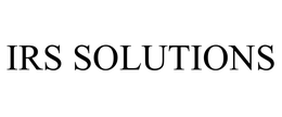 IRS SOLUTIONS trademark