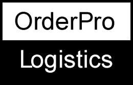 ORDERPRO LOGISTICS trademark