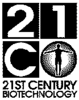 21C 21ST CENTURY BIOTECHNOLOGY trademark
