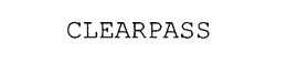 CLEARPASS trademark