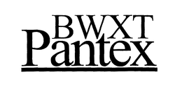 BWXT PANTEX trademark