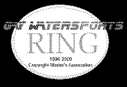 GAY WATERSPORTS RING 1996-2000 COPYRIGHT MASTER'S ASSOCIATION trademark