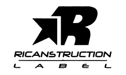 R RICANSTRUCTION  L A B E L trademark