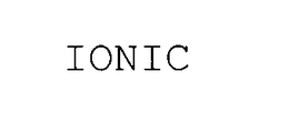 IONIC trademark
