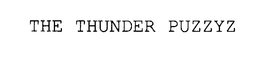 THE THUNDER PUZZYZ trademark