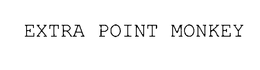 EXTRA POINT MONKEY trademark