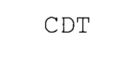 CDT trademark