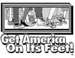 GET AMERICA ON ITS FEET! trademark