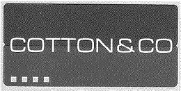 COTTON & CO. trademark