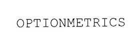 OPTIONMETRICS trademark