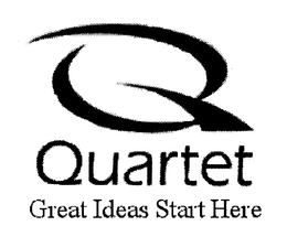 Q QUARTET GREAT IDEAS START HERE trademark