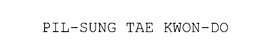 PIL-SUNG TAE KWON-DO trademark